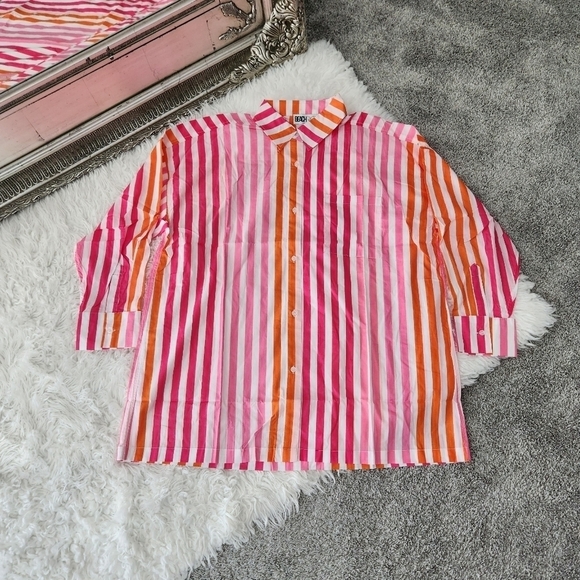 Beach Riot Alexa Top Sunset Stripes. Size Plus Large. New.The Alexa Top is our - Picture 3 of 9